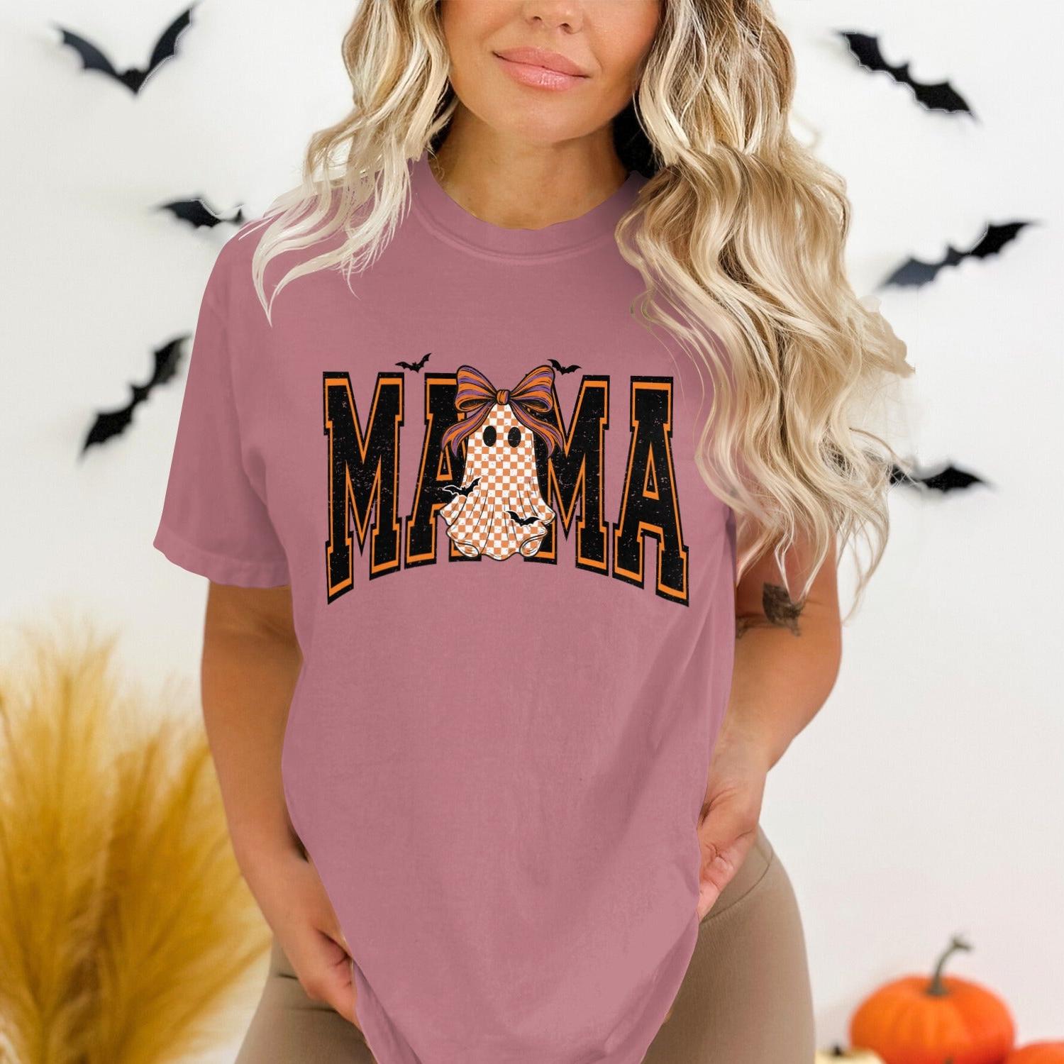 Mama Halloween Themed Graphic T-Shirt product type