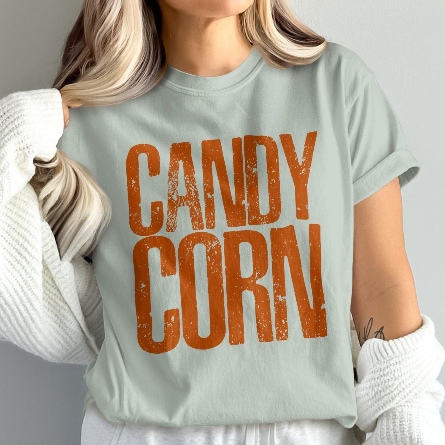 Candy Corn Graphic T-shirt Halloween Themed product