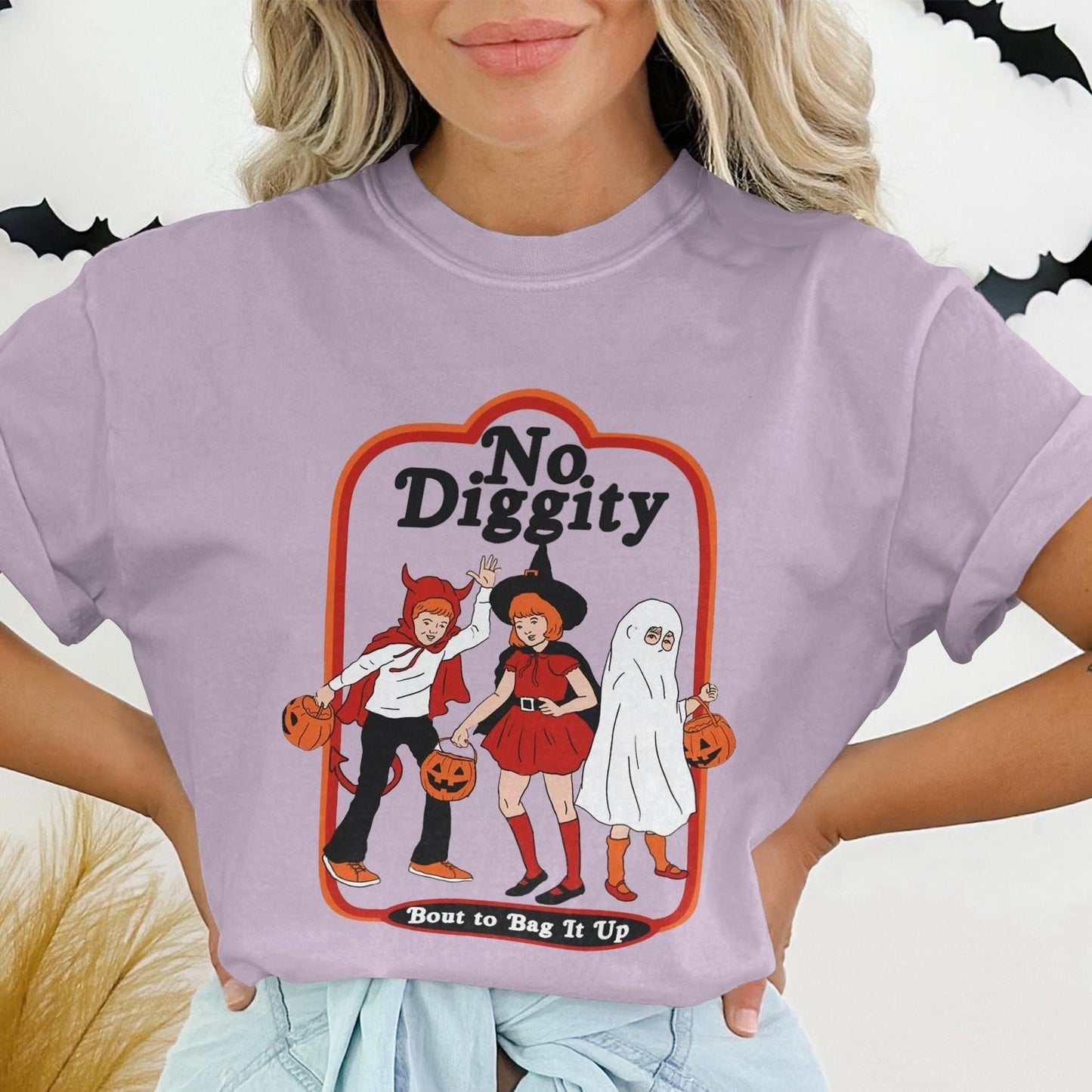 No Diggity Bout to Bag It Up Halloween Shirt product