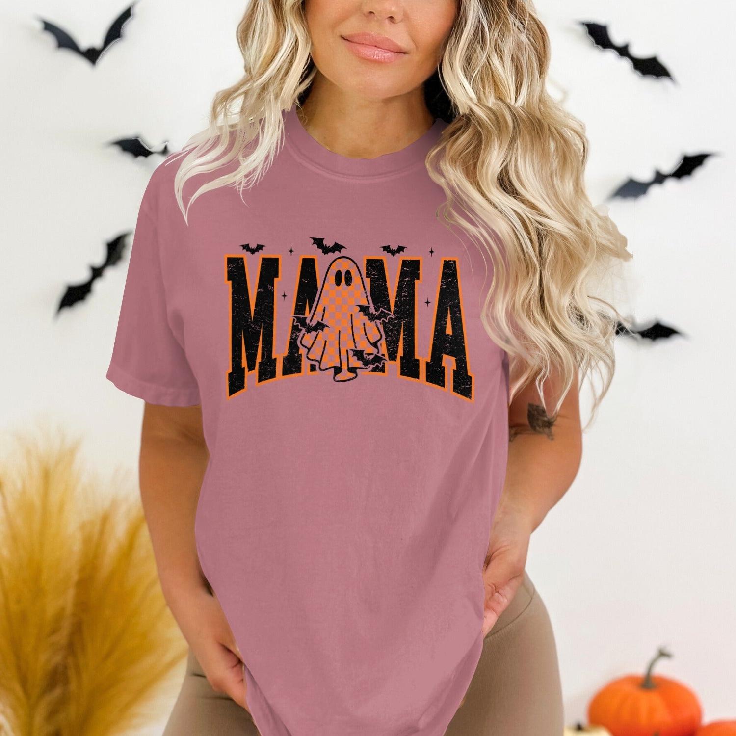 Mama Ghost Halloween Themed T-Shirt product