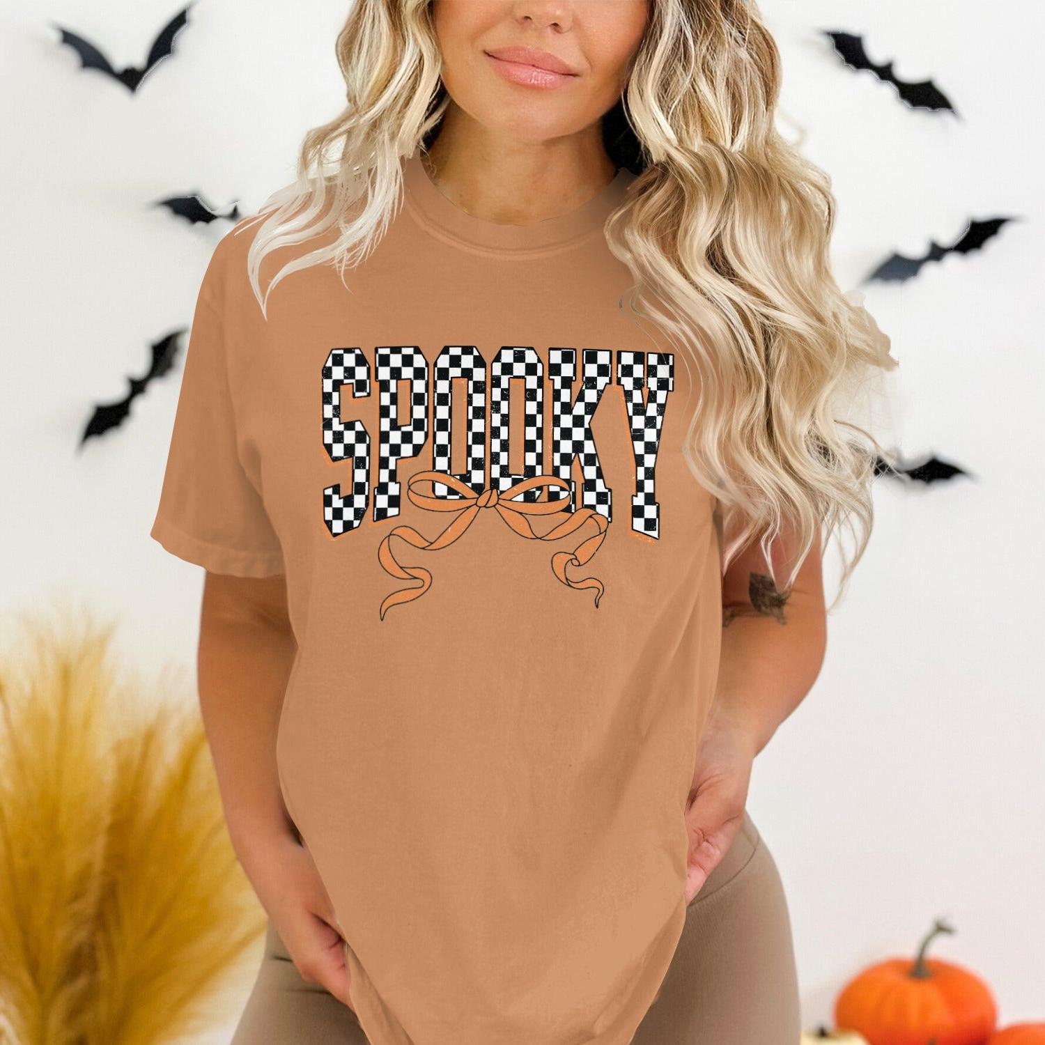 Spooky Halloween Themed Maternity T-Shirt product type