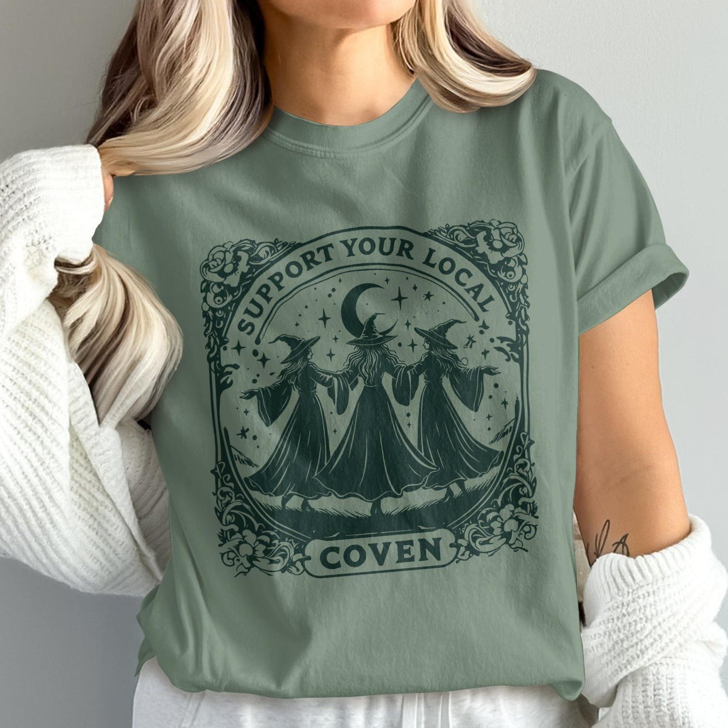 Support Your Local Coven Graphic Tee product