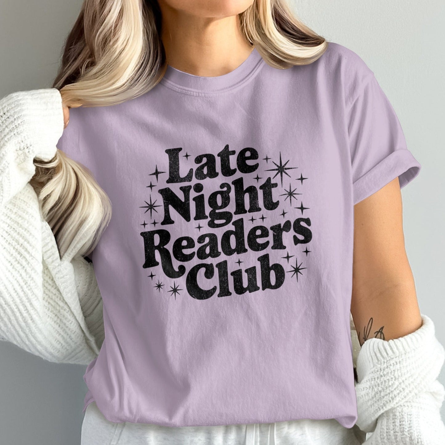 Late Night Readers Club Graphic Tee product