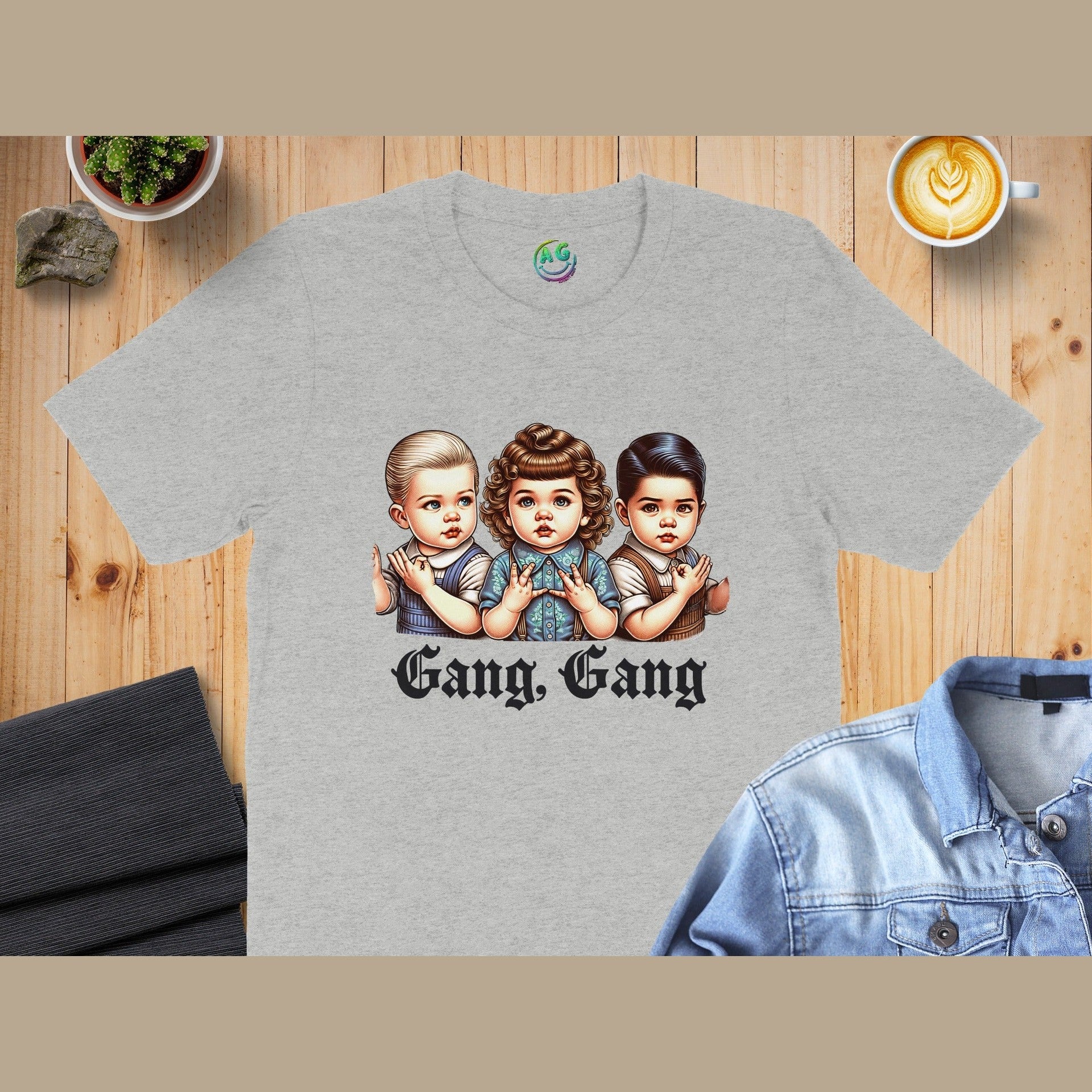 Gang Gang Adorable Kids Graphic Tee product type