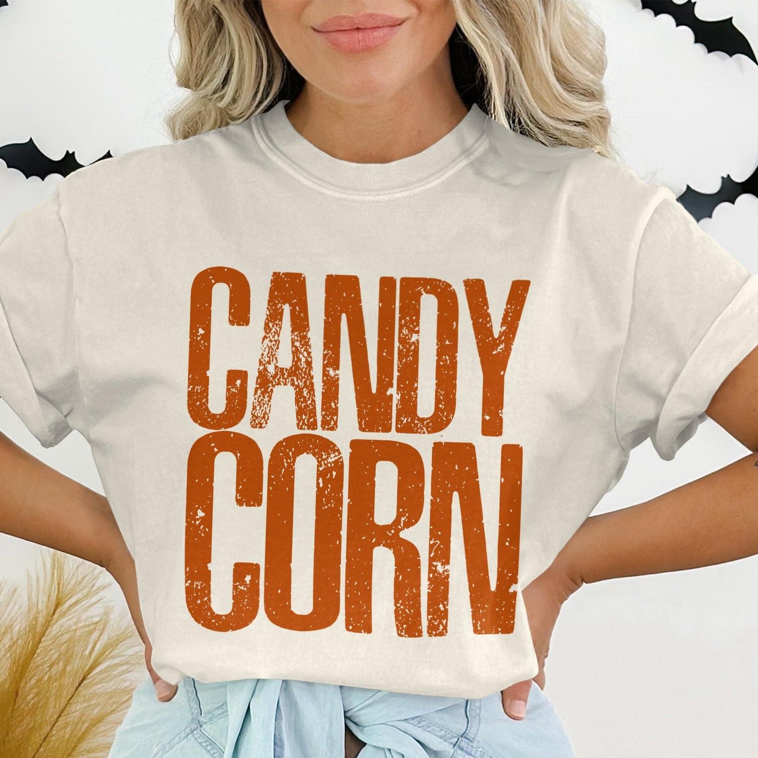 Candy Corn Halloween Graphic T-Shirt product