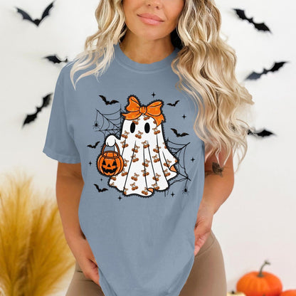 Adorable Halloween Ghost Design T-shirt product type
