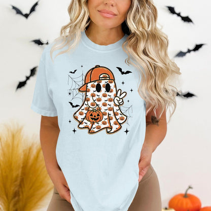 Halloween Ghost with Cap Women's T-Shirt product
