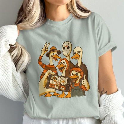Retro Duck Characters with Funny Poses T-Shirt product