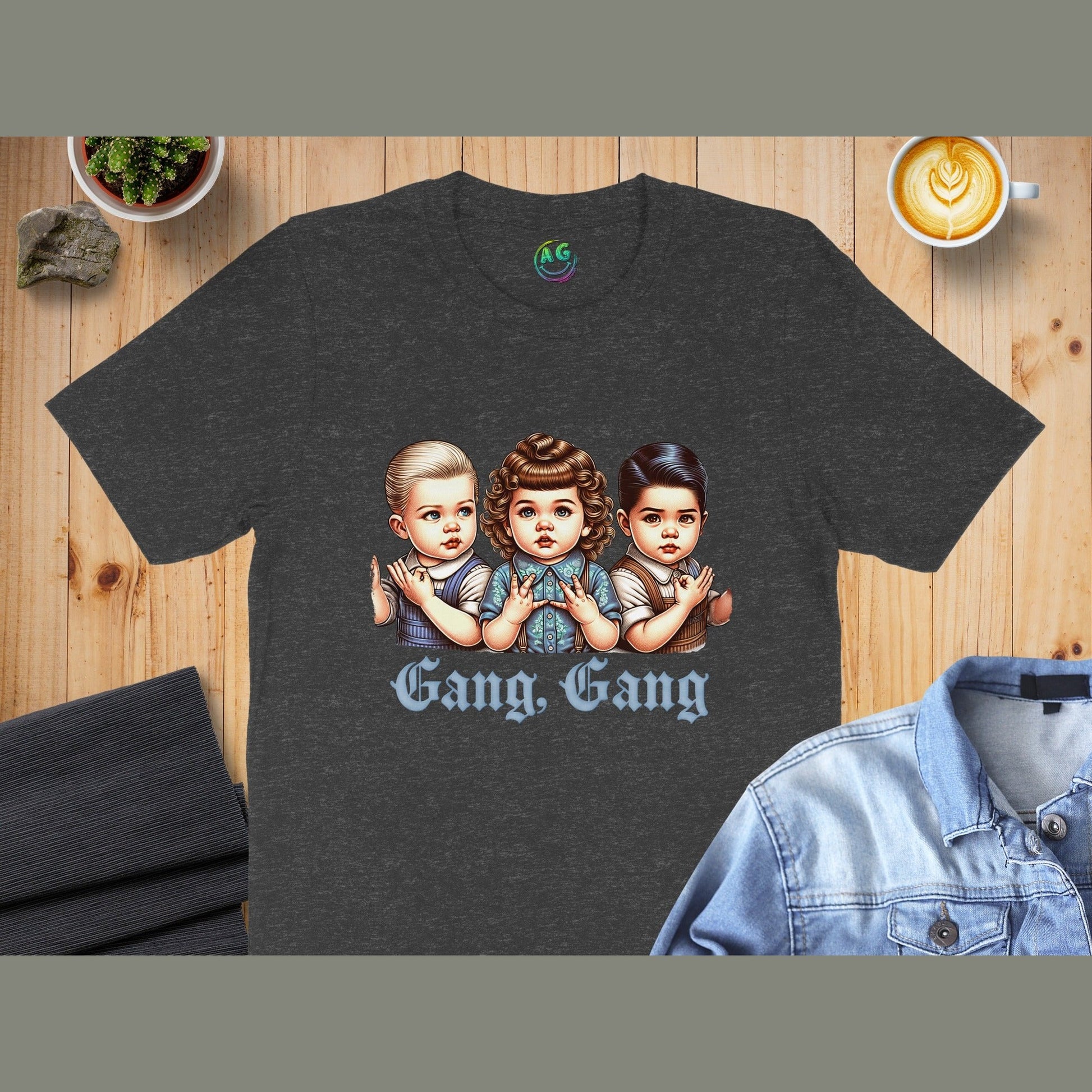 Gang Gang Graphic Tee featuring Cute Baby Characters product type