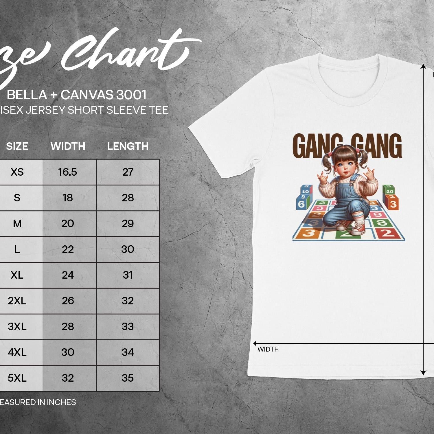Gang Gang Unisex Jersey Short Sleeve Tee product type