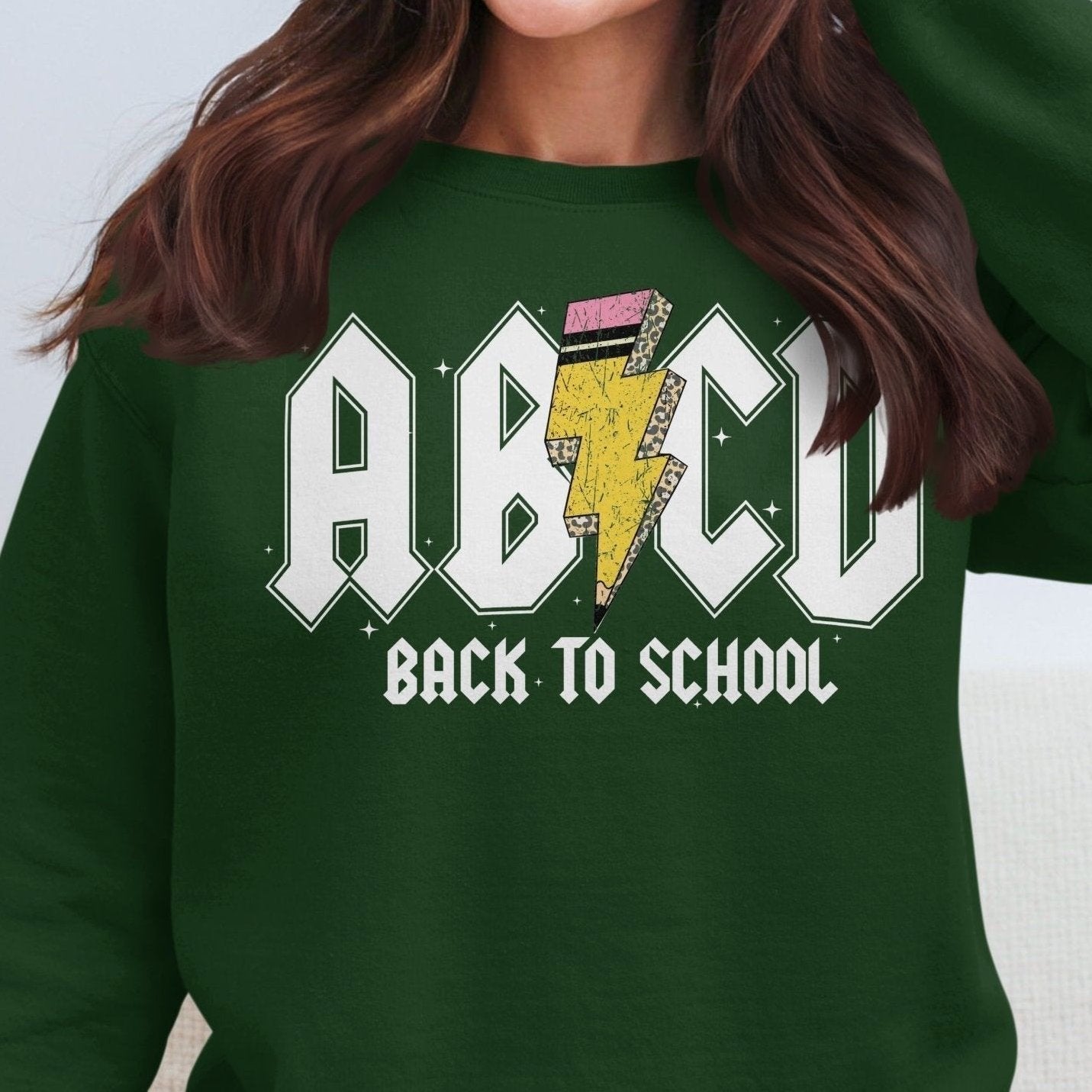 ABCD Back To School Graphic Design Sweatshirt for Kids and Adults - Almighty Goods