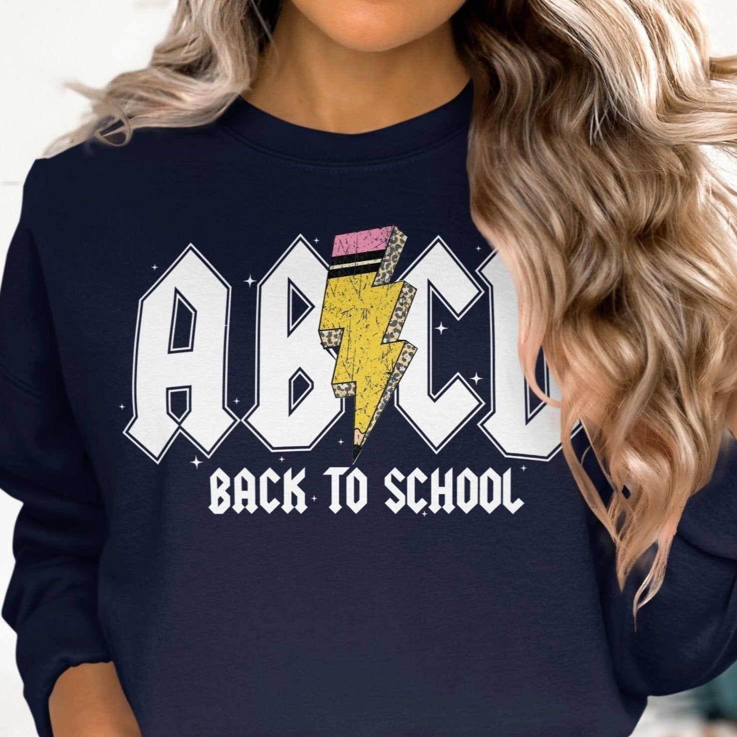 ABCD Back To School Graphic Design Sweatshirt for Kids and Adults - Almighty Goods