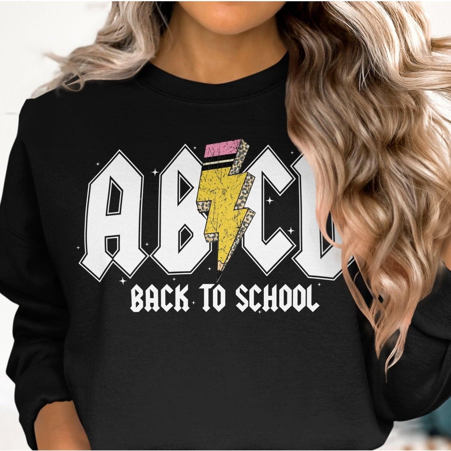 ABCD Back To School Graphic Design Sweatshirt for Kids and Adults - Almighty Goods
