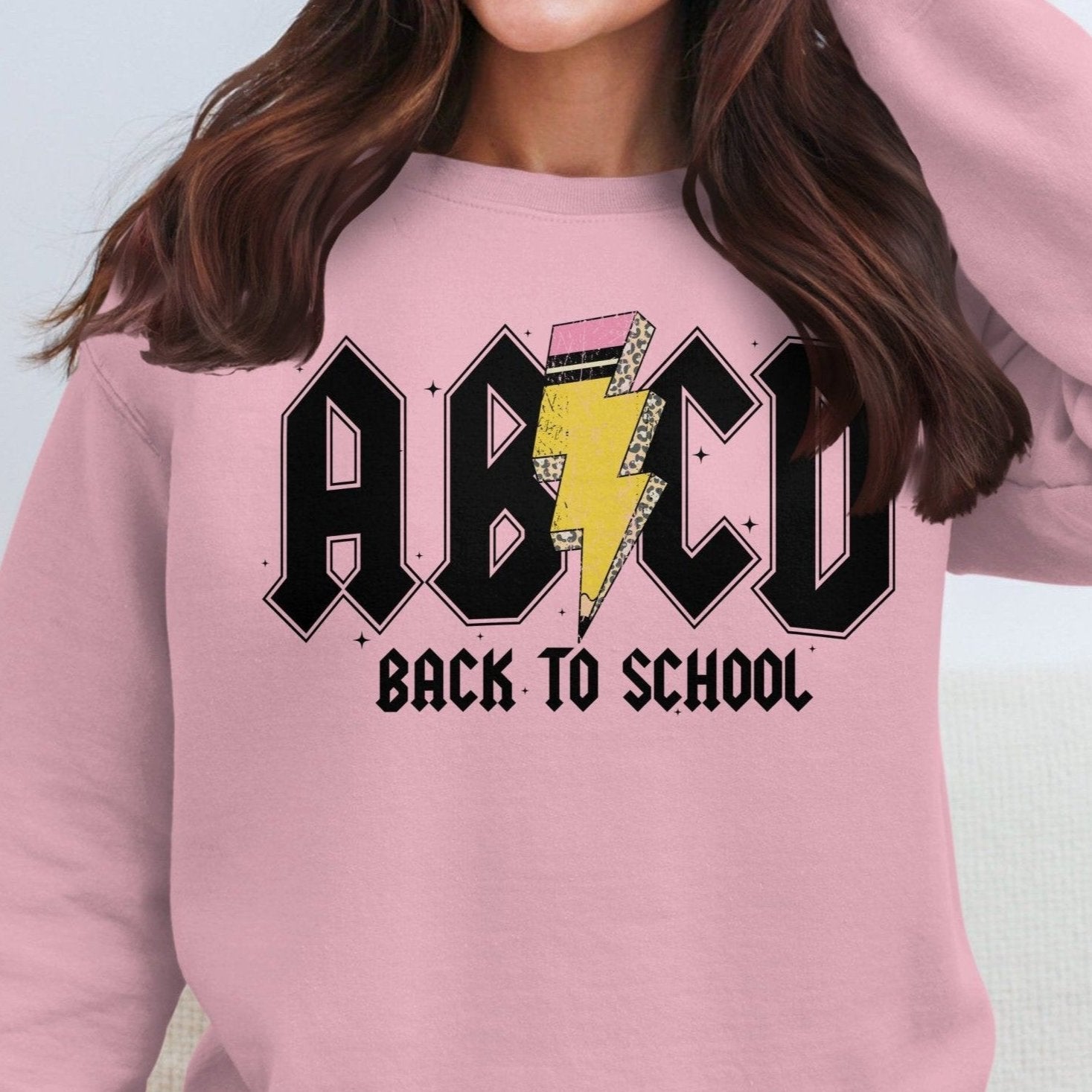 ABCD Back To School Graphic Design Sweatshirt for Kids and Adults - Almighty Goods