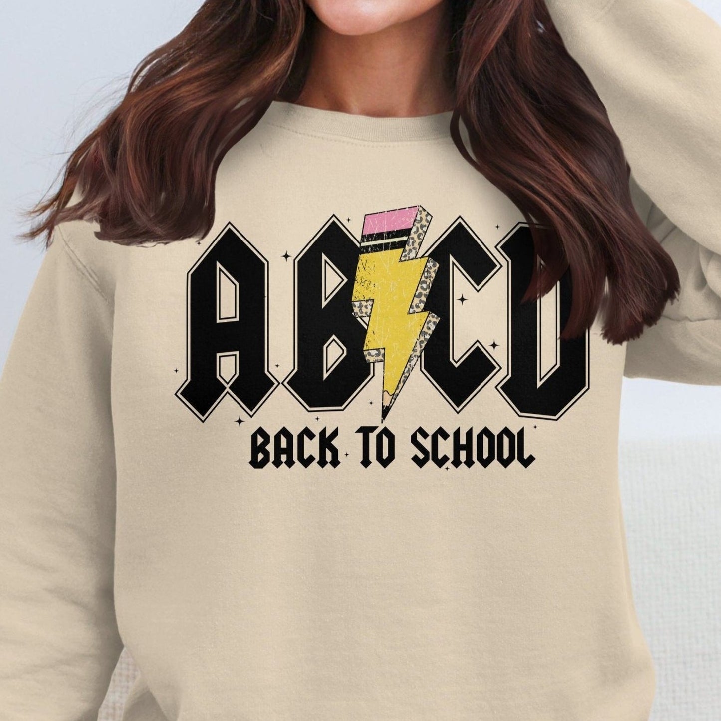 ABCD Back To School Graphic Design Sweatshirt for Kids and Adults - Almighty Goods