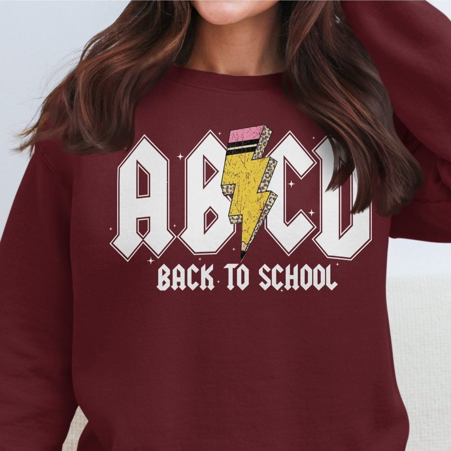ABCD Back To School Graphic Design Sweatshirt for Kids and Adults - Almighty Goods