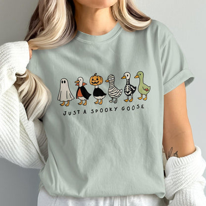 Just a Spooky Goose Fun Halloween T-Shirt product