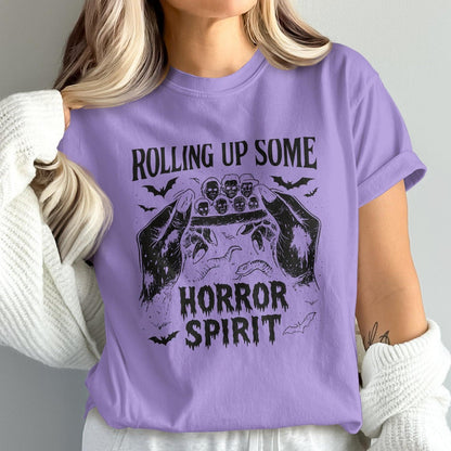 Rolling Up Some Horror Spirit Graphic T-shirt product type