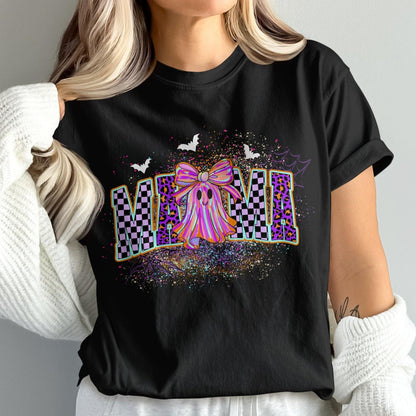 Mama Ghost with Checkered Letters Shirt product