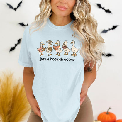 Just a Bookish Goose Cute and Funny Shirt product