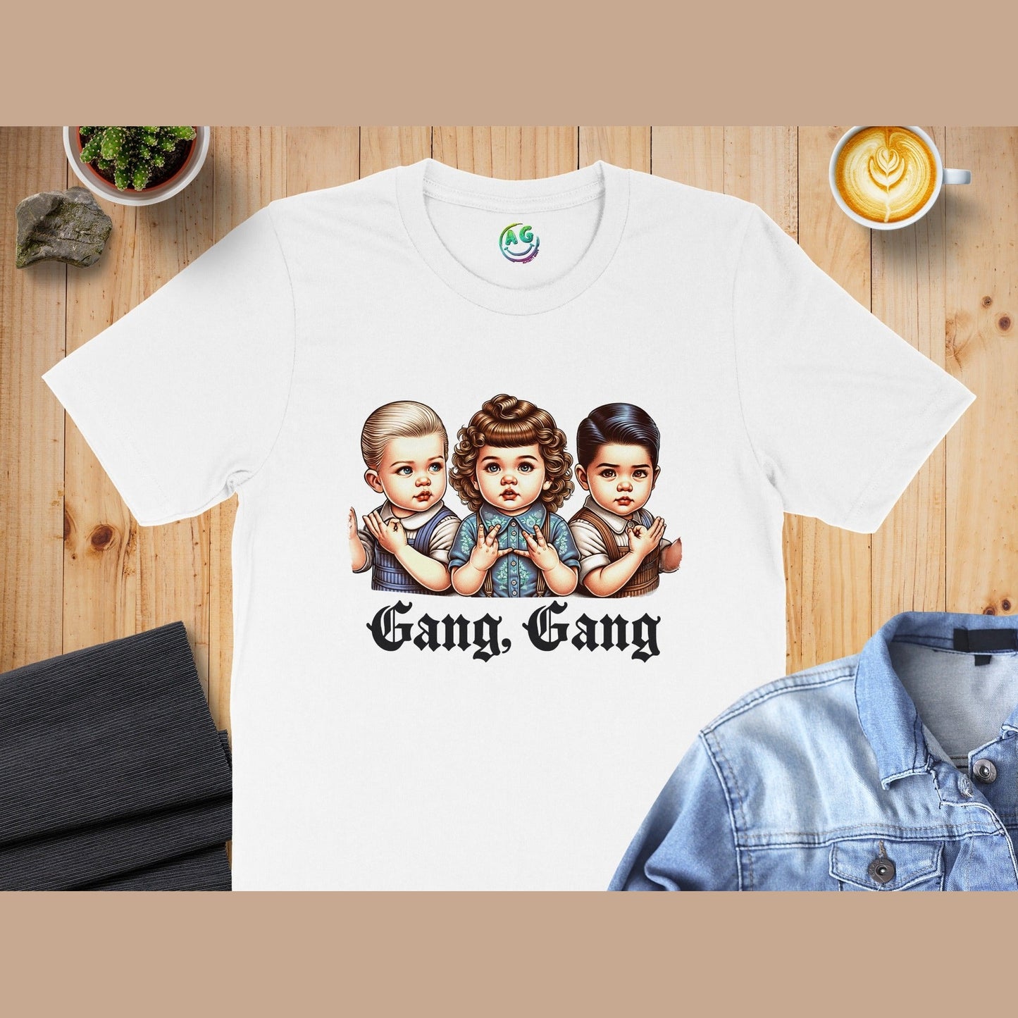Gang Gang Artwork Tee Unique Fashion product type