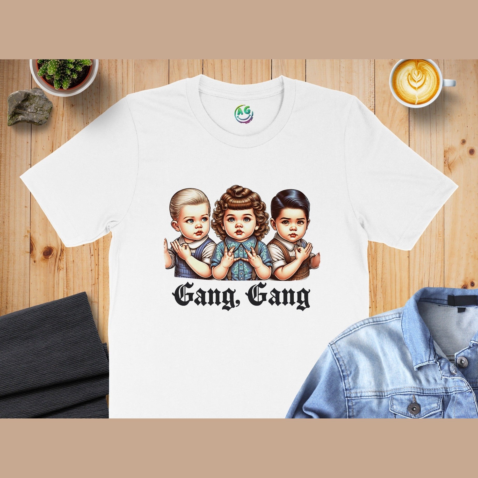 Gang Gang Artwork Tee Unique Fashion product type