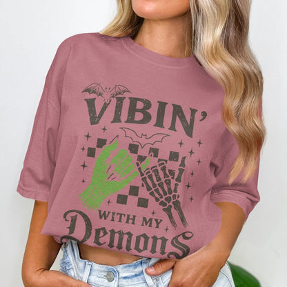 Vibin' With My Demons Graphic Tee product