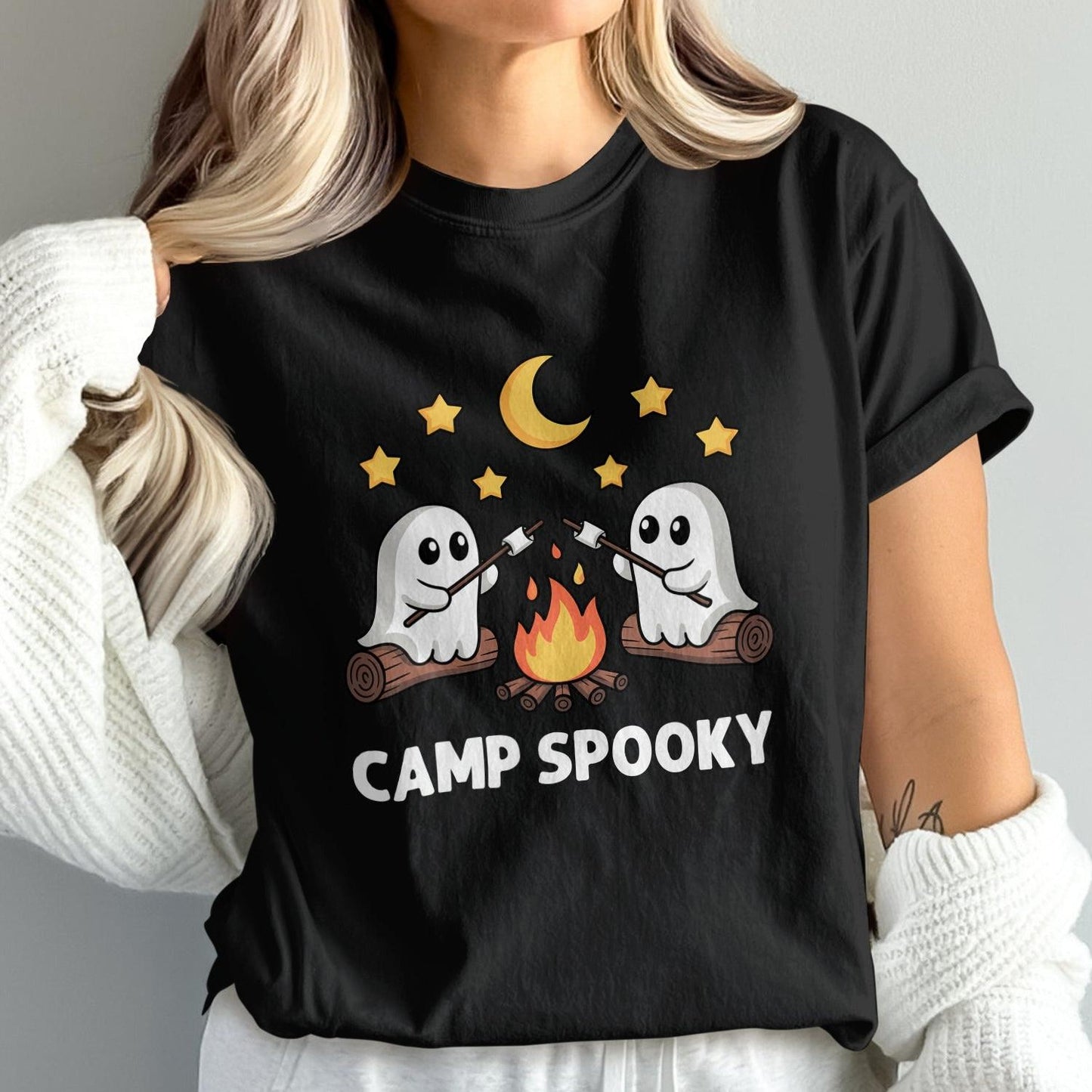 Camp Spooky Ghosts Halloween Themed Shirt product