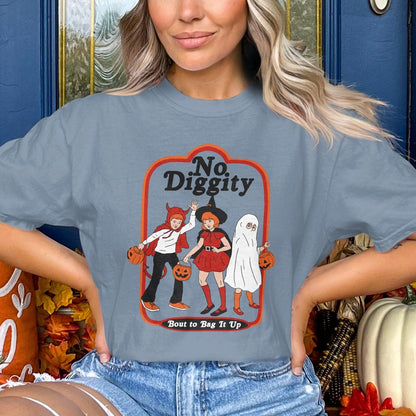 No Diggity Halloween Party Shirt product type