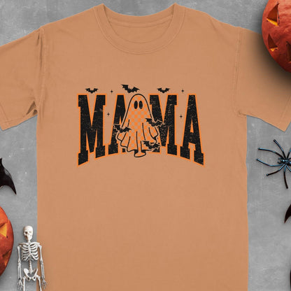 Halloween Mama Ghost Graphic Printed T-Shirt product type