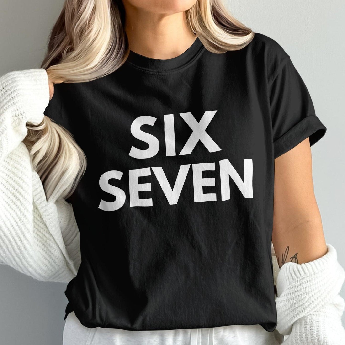 SIX SEVEN Graphic Tee Casual Wear Stylish Product Type