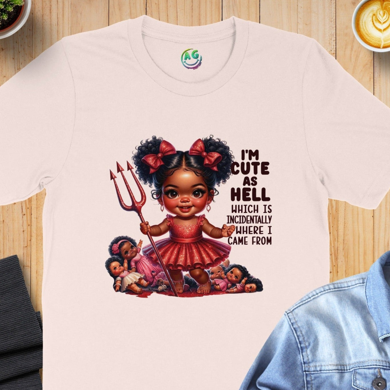 I'm Cute as Hell Statement T-Shirt product