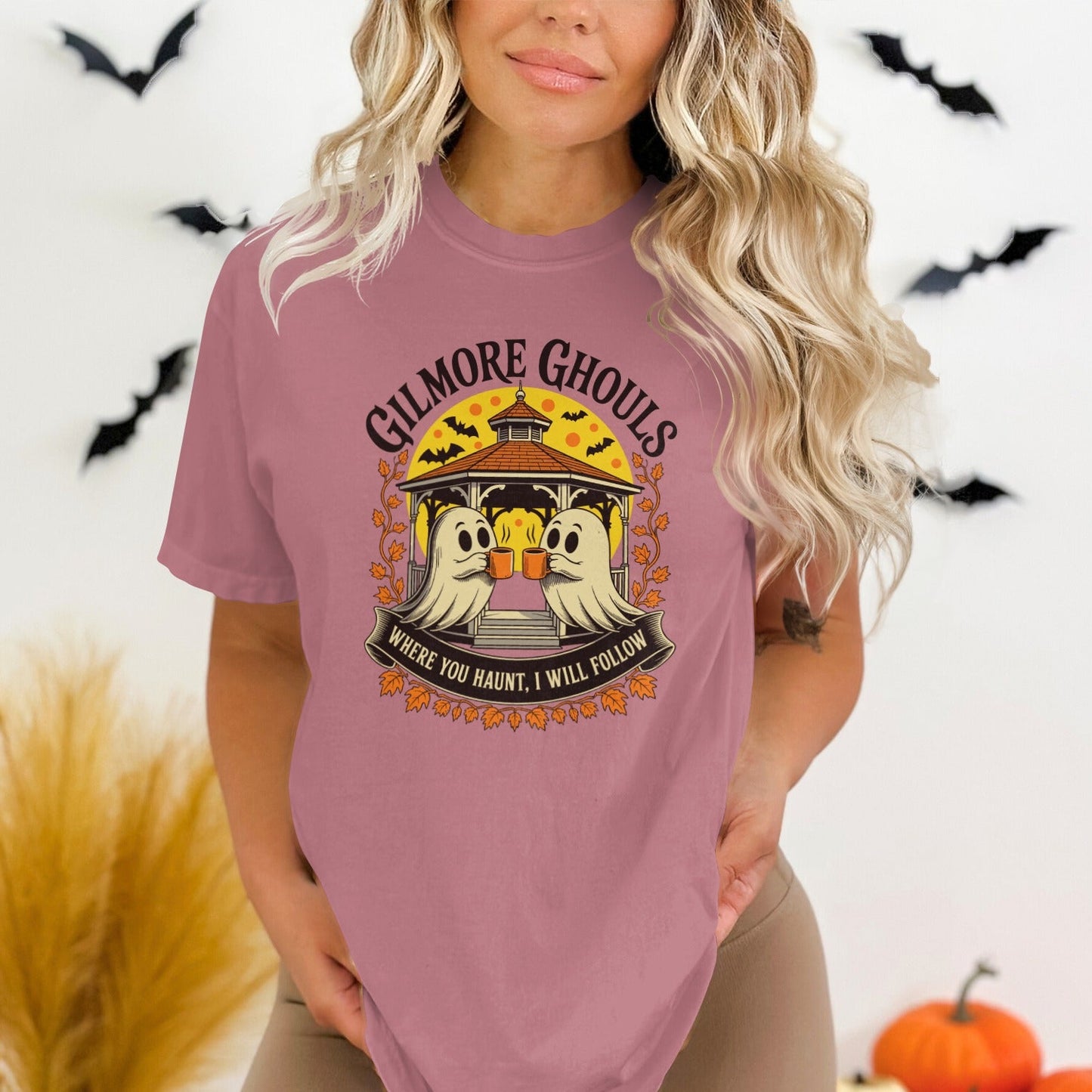 Gilmore Ghouls Follow Pumpkin Halloween Shirt product