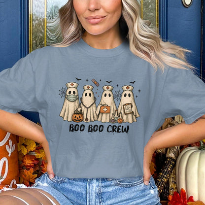 Boo Boo Crew Ghosts Halloween Themed Shirt product