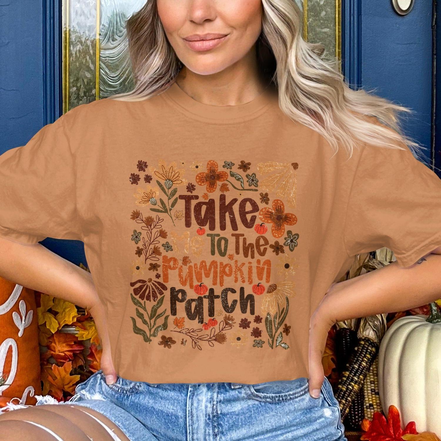 Take to the Pumpkin Patch T-shirt product