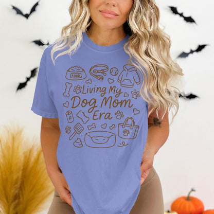 Living My Dog Mom Era Graphic Tee Shirt product