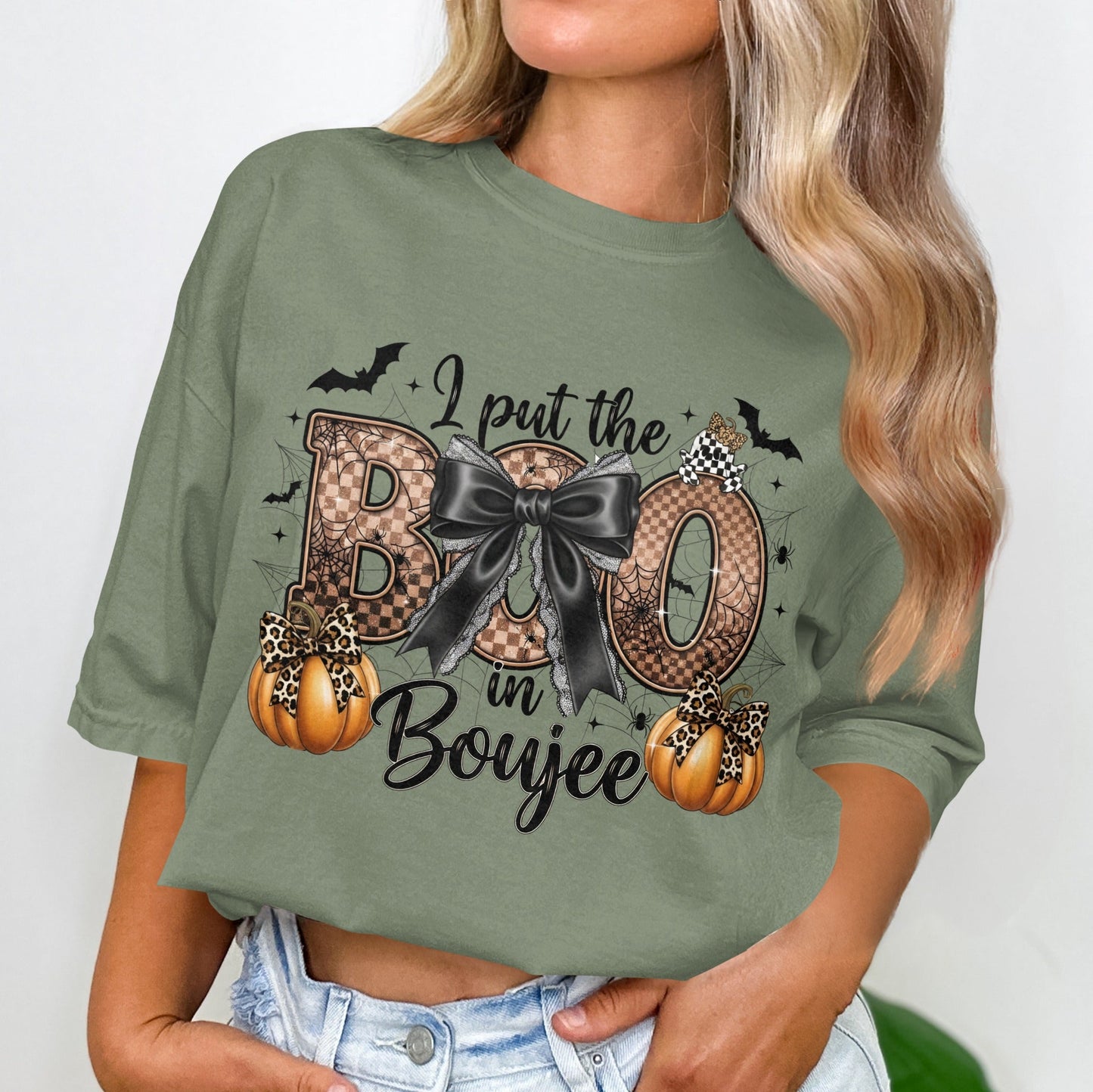 I Put The Boo In Boujee Halloween T-Shirt product type