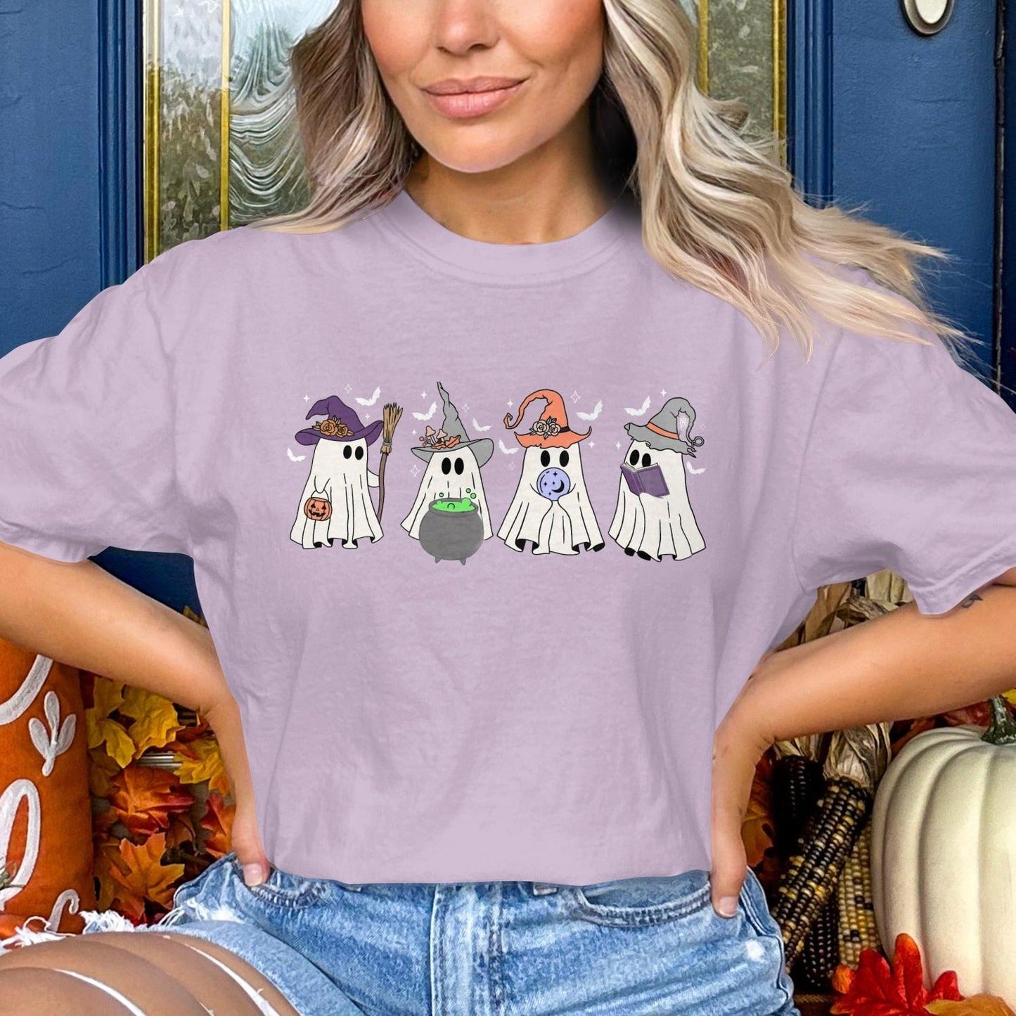 Cute Halloween Ghosts T Shirt Perfect Halloween party product
