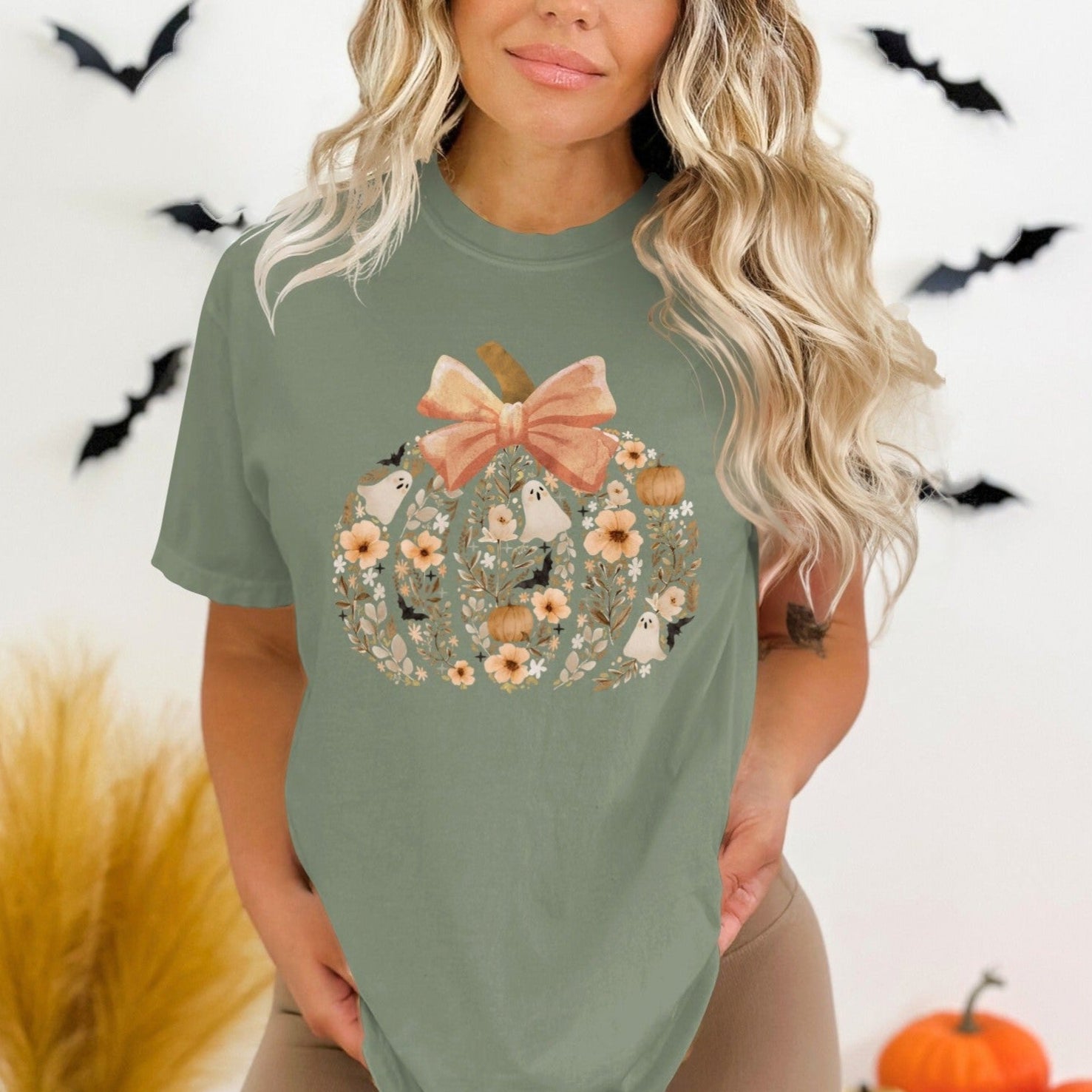 Halloween Pumpkin Graphic Design T-shirt product