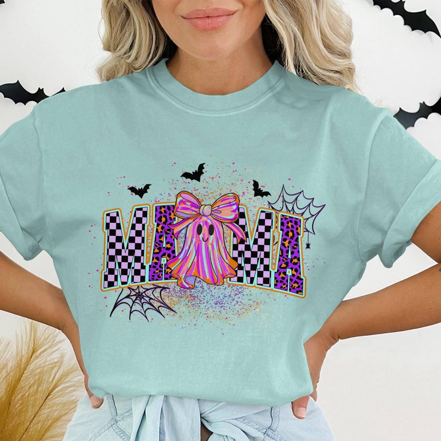 Ghostly MAMA Halloween Themed Shirt product