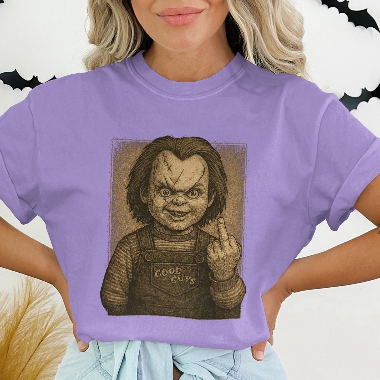 Good Guys Doll Graphic Women's T-Shirt Product Type