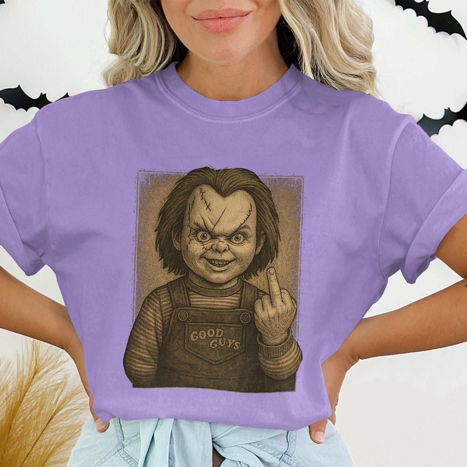 Good Guys Doll Graphic Women's T-Shirt Product Type