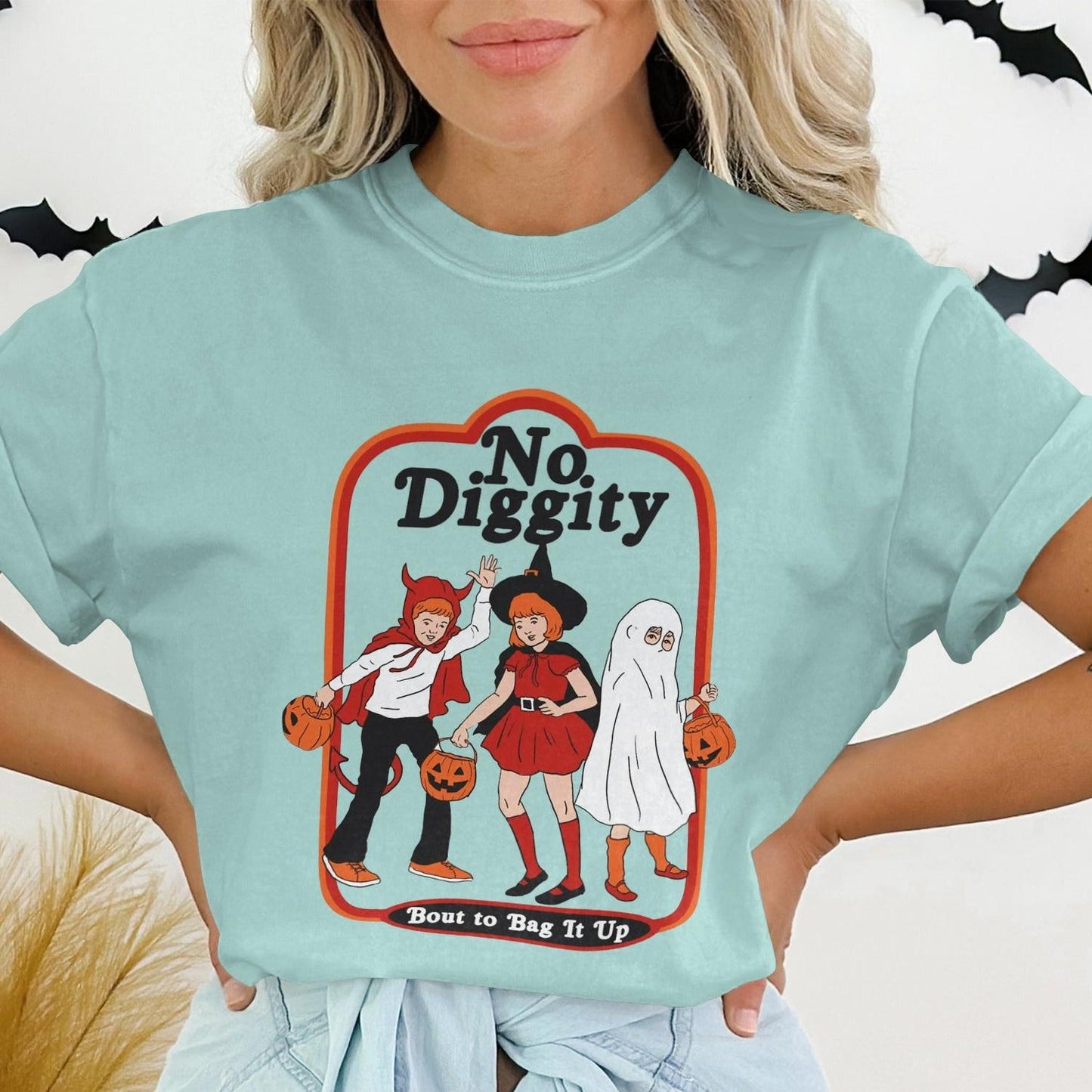No Diggity Bout to Bag It Up Halloween T-shirt product type
