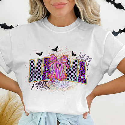 Spooky Halloween Ghost Graphic Tee Shirt product type