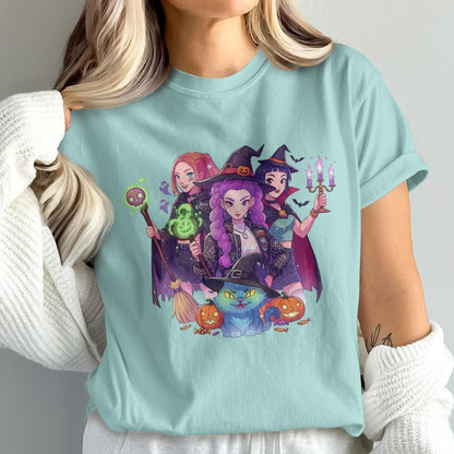 Halloween Witches Graphic Tee Halloween product type