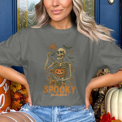 Spooky Season Skeleton Halloween T-Shirt product