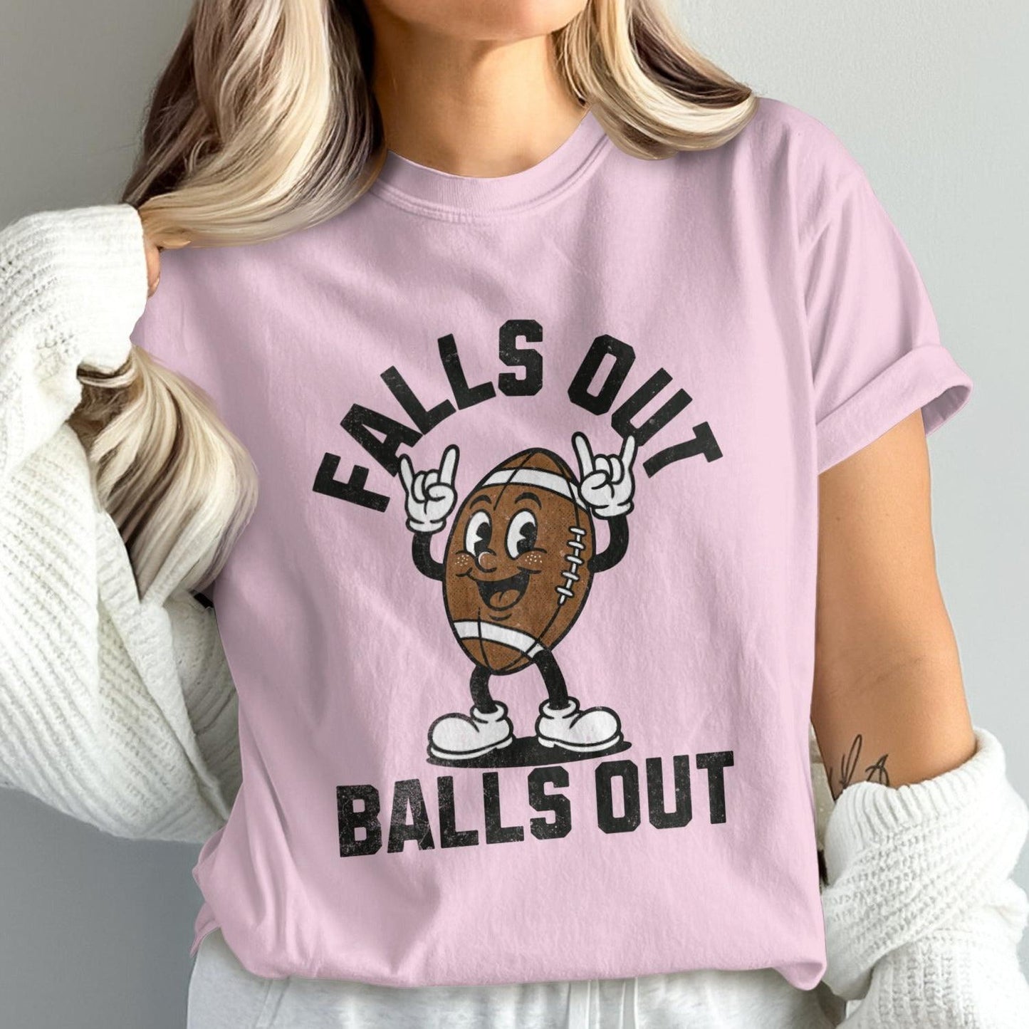 Falls Out Balls Out Graphic T-shirt product type