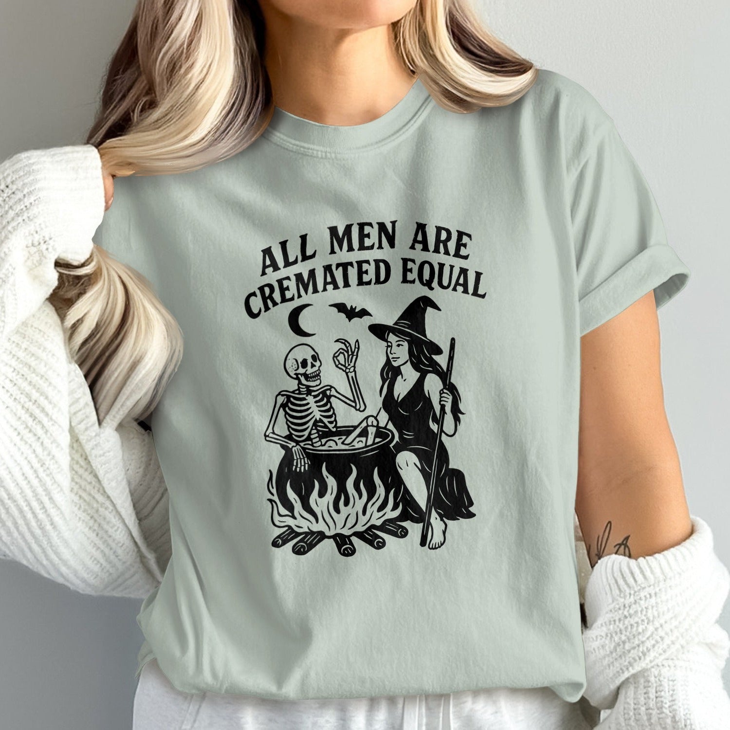 All Men Are Cremated Equal Graphic T-Shirt product