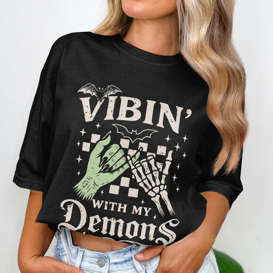 Vibin' With My Demons Graphic T-Shirt product type