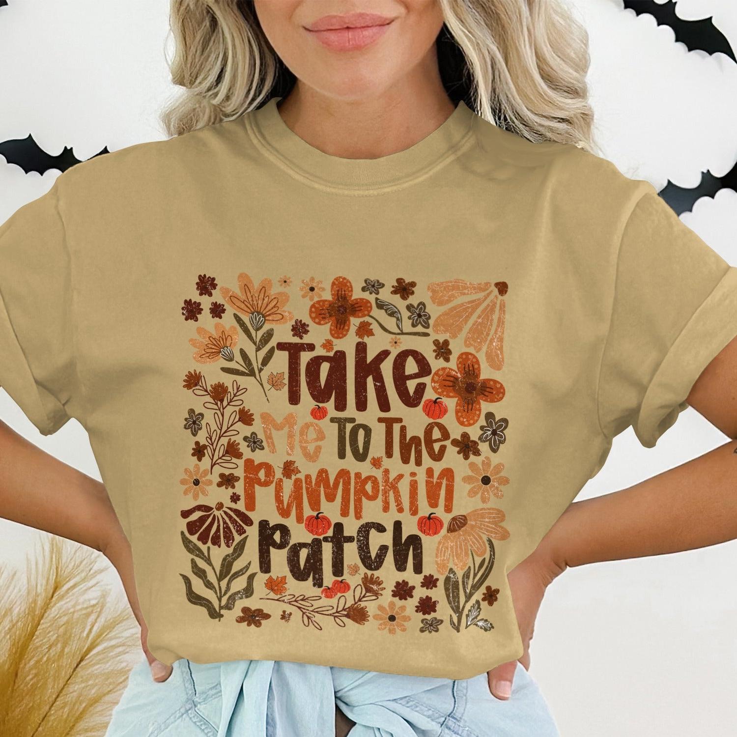 Take Me to the Pumpkin Patch Graphic T-Shirt product type